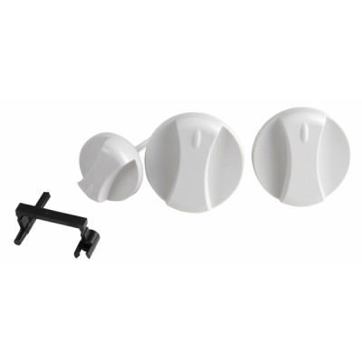 Kit boutons gris - VAILLANT : 114288