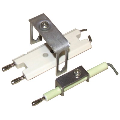 Électrode double 871 - DIFF pour De Dietrich Chappée : 97902521