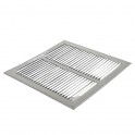 Grille de ventilation aluminium brut 300x300 - ANJOS : 6808
