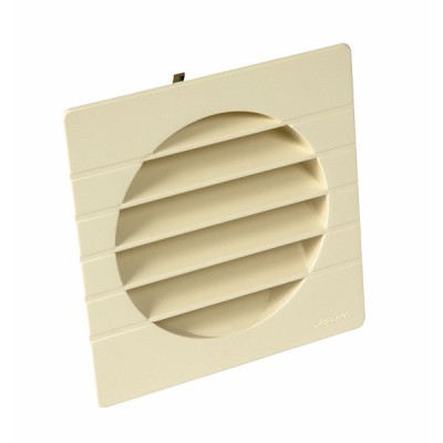 Grille d'aération extérieure Ø125mm - NICOLL : 1GETM125