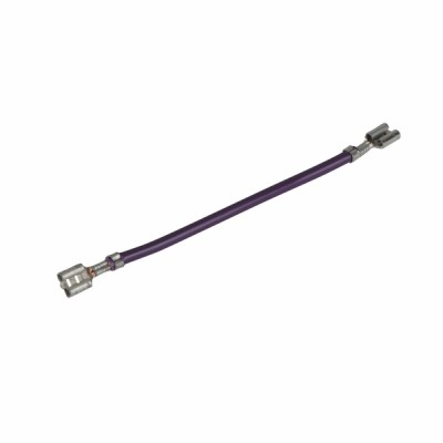 Cablage (violet) 2,5x100 (faston-faston) - CHAFFOTEAUX : 925075
