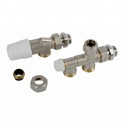 Kit robinet monotube/bitube à 4 voies thermostatisable 1/2" - RBM : 02250450