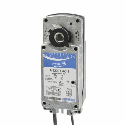 Servomoteur rotatif ressort de rappel 20NM - JOHNSON CONTROLS : M9220-HGA-1