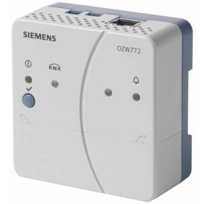 Centrale de communication WEB KNX 250 appareils - SIEMENS : OZW772.250