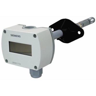 Sonde combinée gaine 4...20mA LCD 0...100% -40...70°C - SIEMENS : QFM3171D