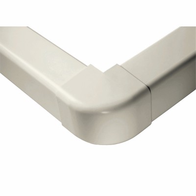 Angle externe 60x45 blanc pur 9010 (X 12) - DIFF