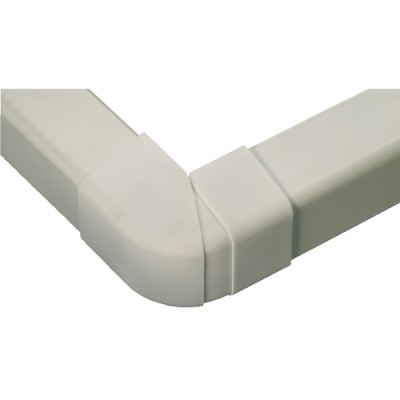 Angle extérieur réglable 60x45 blanc pur 9010 (X 8) - DIFF