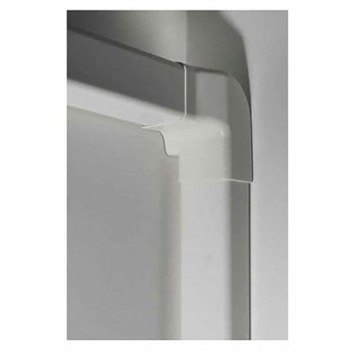 Angle vertical gauche 60X45 blanc pur 9010 (X 6) - DIFF