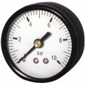 Manomètre axial sec 0 à 10b Ø50mm  - DIFF