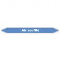 Étiquette souple adhésive air soufflé (X 10) - DIFF