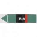 Étiquette souple adhésive RIA (X 10) - DIFF
