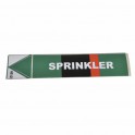 Étiquette souple adhésive sprinkler (X 10) - DIFF