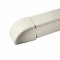Embout 110x75 blanc pur 9010 (X 6) - DIFF