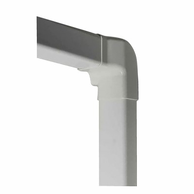 Angle vertical droit 60x80 blanc crème 9001 (X 4) - DIFF