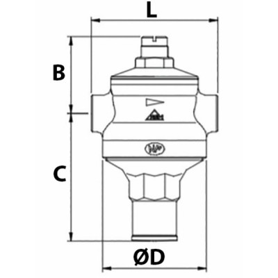 Réducteur de pression RINOX F1/2" NF - RBM : 00510470