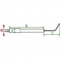 Électrode spécifique A6G (X 2) - DIFF pour Zaegel Held : Z229200899