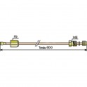 Rallonge de thermocouple (L600mm - raccord M9 x F9) - SIT : 0 218 101
