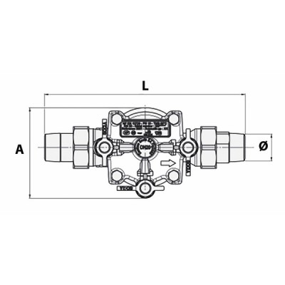 Disconnecteur contrôlable BA2860 M1/2" - SOCLA WATTS : 149B3880