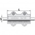 Collier réparation pour acier long DSL 26.9 (3/4") - GEBO : 01.252.28.02