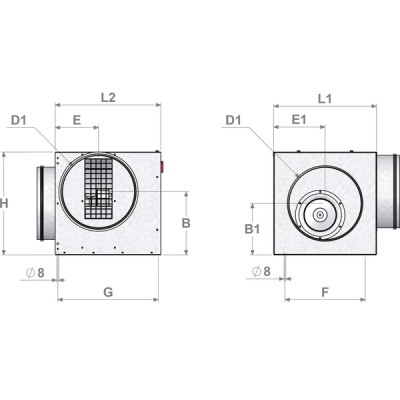 Caisson ECONIZER 1800 - CALADAIR : CEC 025694