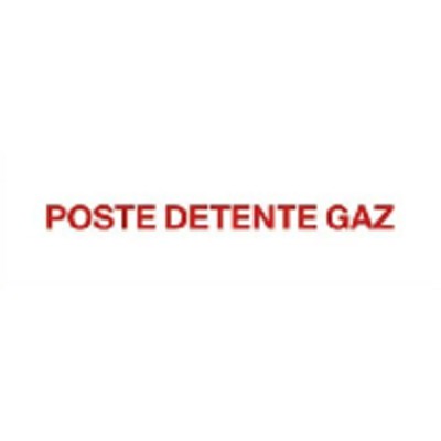 Étiquette rigide poste de détente gaz - DIFF