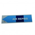 Étiquette souple adhésive air repris (X 10) - DIFF