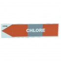 Étiquette souple adhésive chlore (X 10) - DIFF