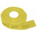 Rouleau PVC adhésif jaune gaz - DIFF