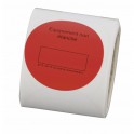 Étiquette réglementaire de fuite rouge (X 100) - GALAXAIR : ETIQ-REG-R