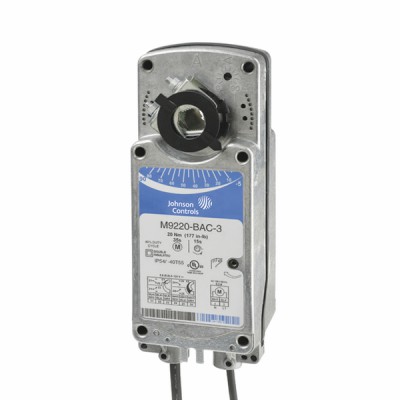 Servomoteur rotatif ressort de rappel 20NM 230Vac M92 - JOHNSON CONTROLS : M9220-BDC-1