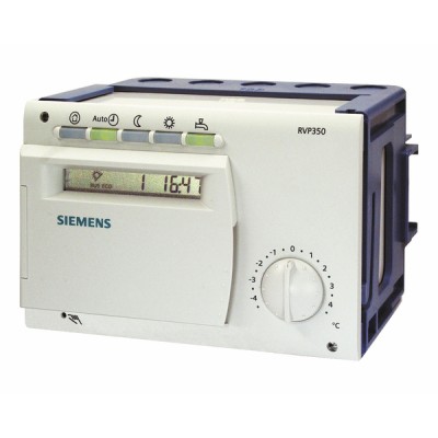 Régulateur chauffage programmable 1 circuit chauffage et ECS - SIEMENS : RVP350